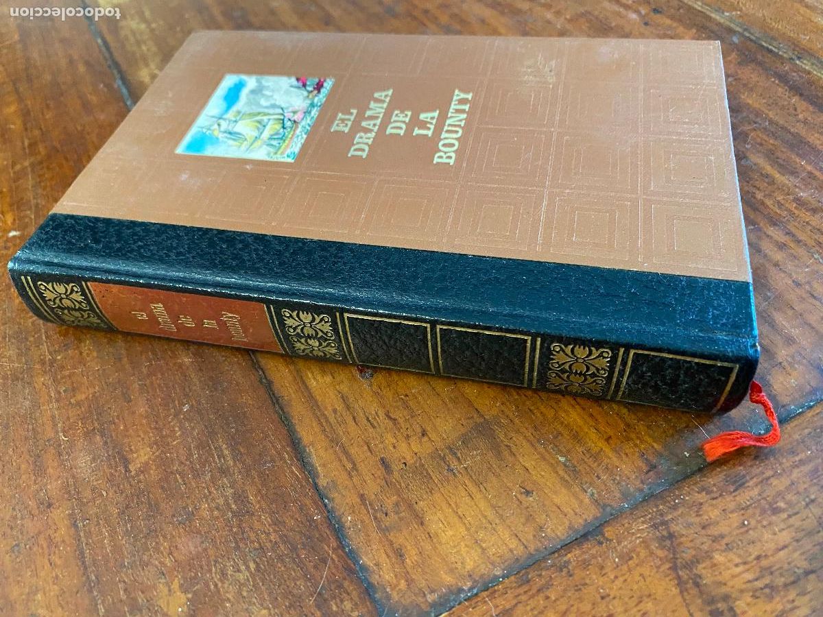 Libros antiguos: El drama de la Bounty.