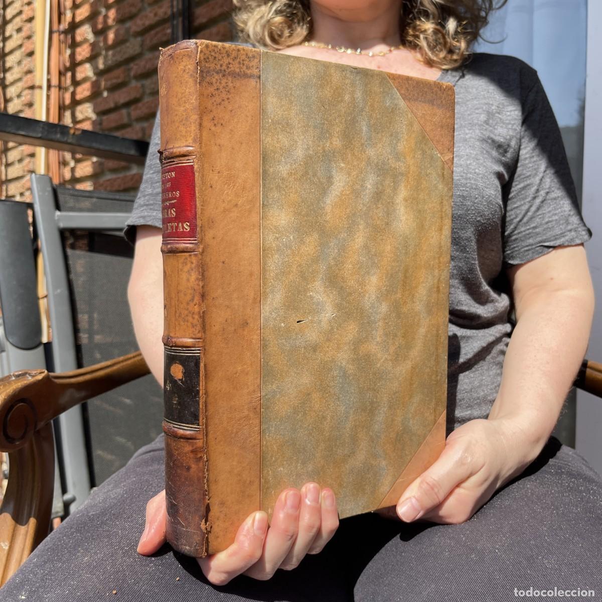 Libros antiguos: A&ntilde;o 1883 - Manuel Bret&oacute;n de los Herreros - Obras - Teatro - Quel - La Rioja