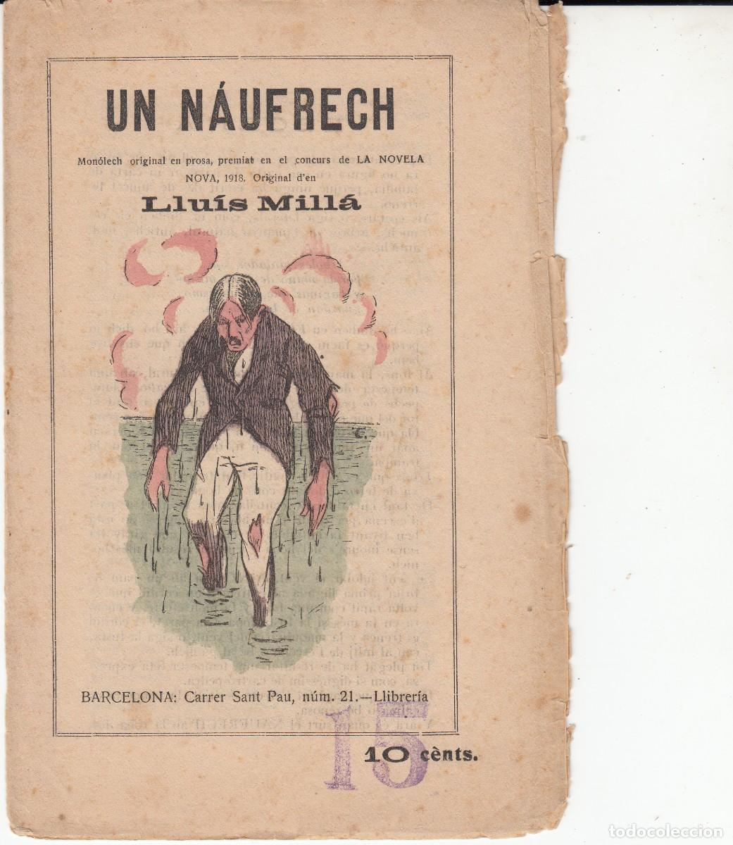 Libros antiguos: UN N&Aacute;UFRECH DE LLUIS MILL&Aacute;