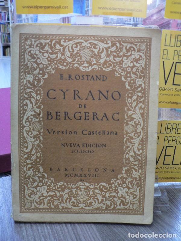 Libros antiguos: Cyrano de Bergerac: versi&oacute;n castellana - Rostand, Edmond - Farr&eacute; y Asensio, Libreros - 1928 - V&iacute;a, M
