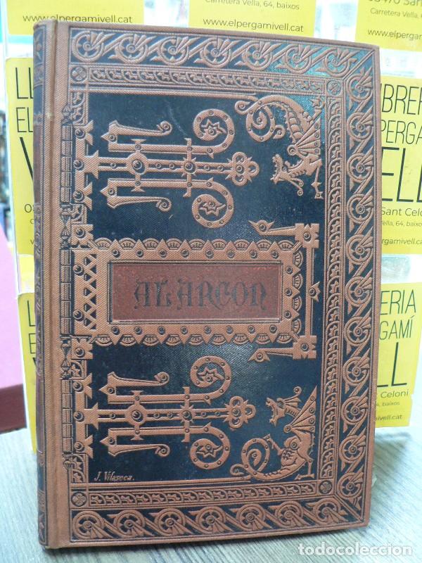 Libros antiguos: Comedias escogidas Tomo I - Juan Ruiz de Alarc&oacute;n - Daniel Cortezo y C.&ordf; - 1886, 1&ordf; ed. - Biblioteca
