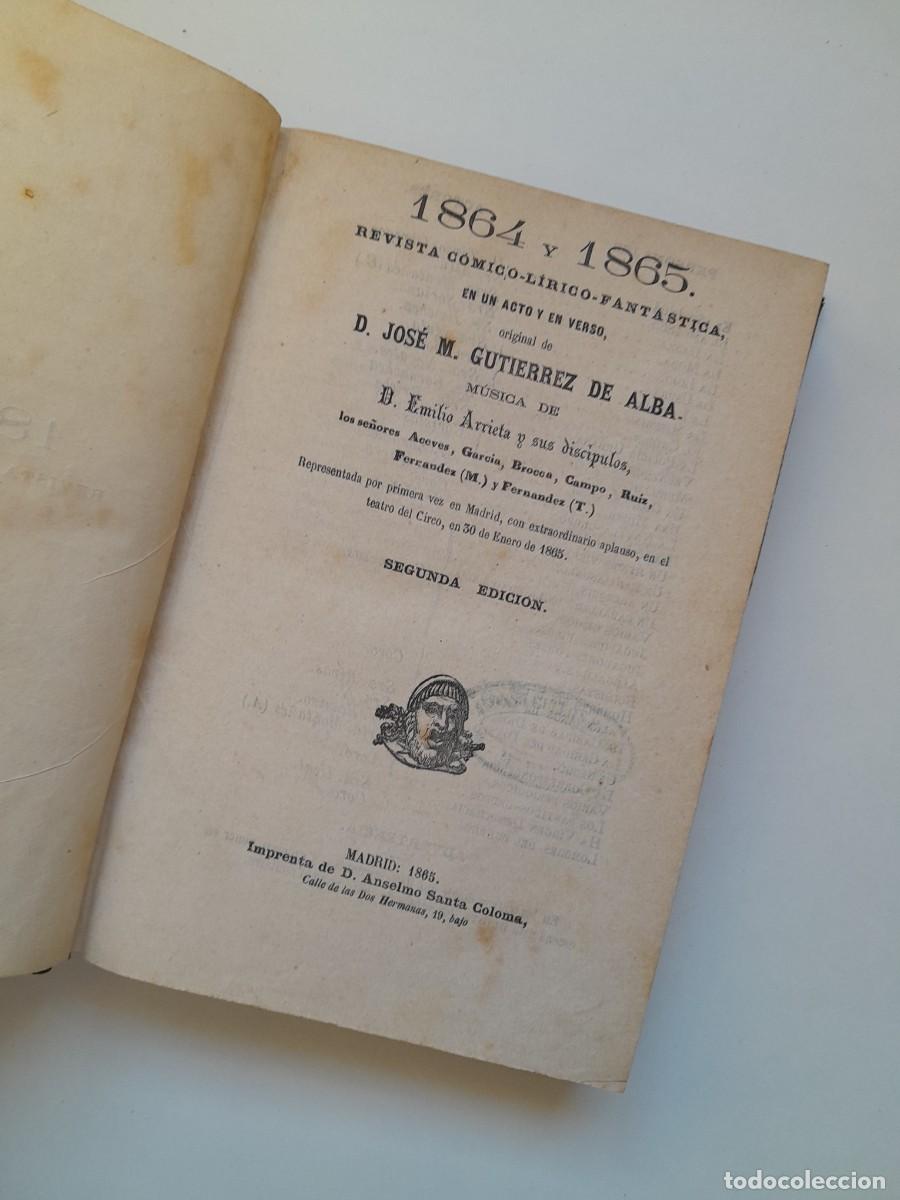 Libros antiguos: COLECCI&Oacute;N DE ZARZUELAS. EL POSTILL&Oacute;N DE LA RIOJA, REVISTA DE UN MUERTO, LOS DOS CIEGOS, UNA VIEJA...
