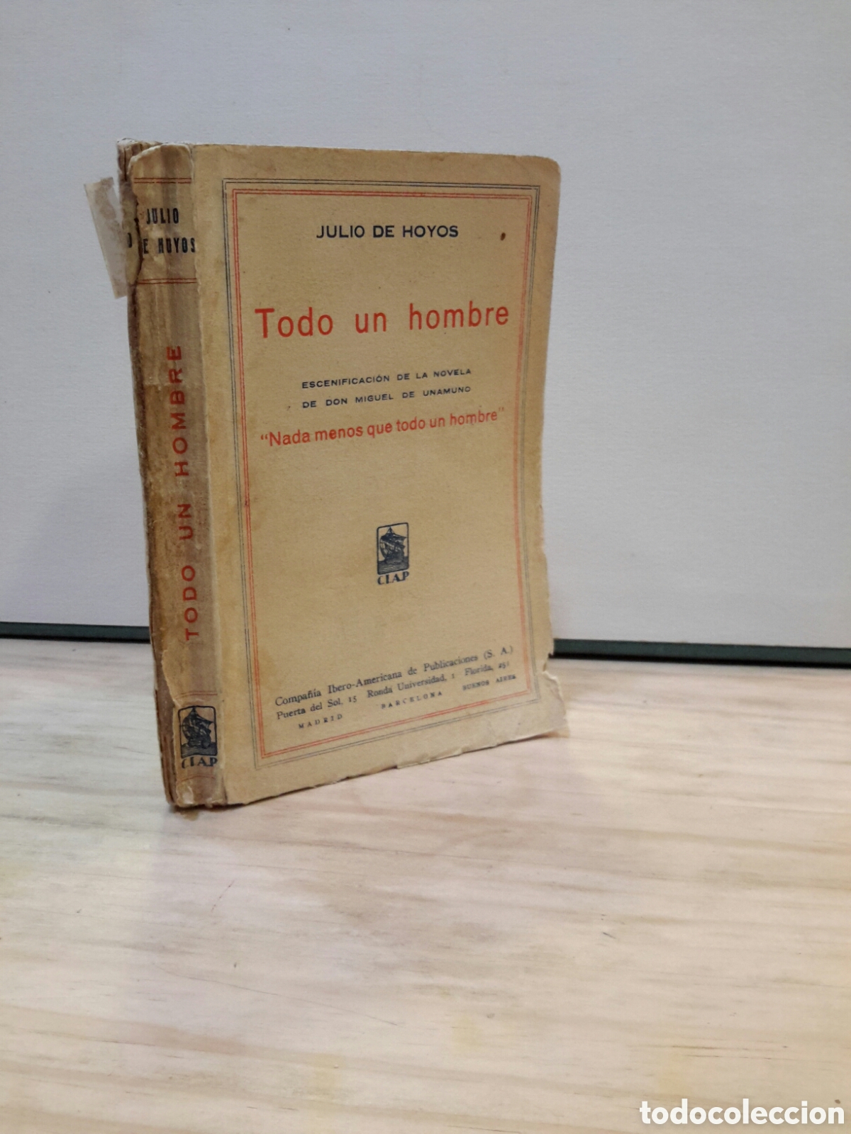 Old books: Todo un hombre &rdquo;nada menos que todo un hombre&rdquo;