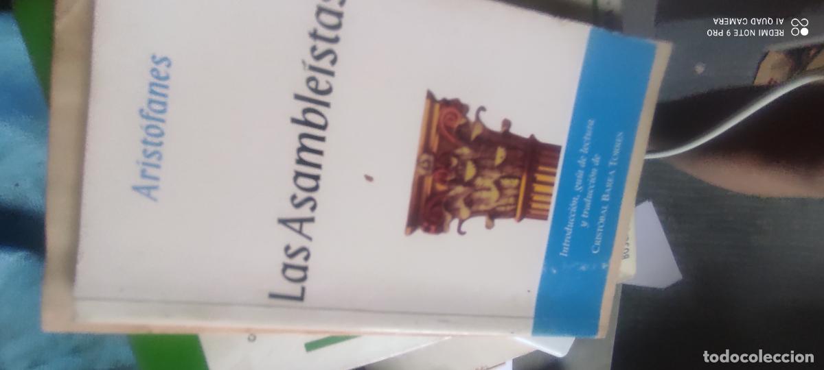Libros antiguos: Las asamble&iacute;stas. Aristofanes