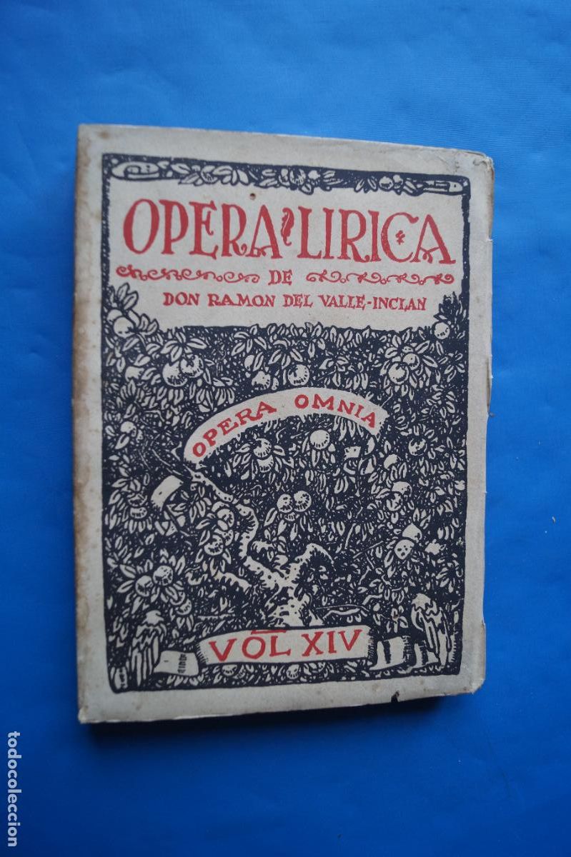 Libros antiguos: OPERA LIRICA. DON RAMON DEL VALLE-INCLAN. 1943