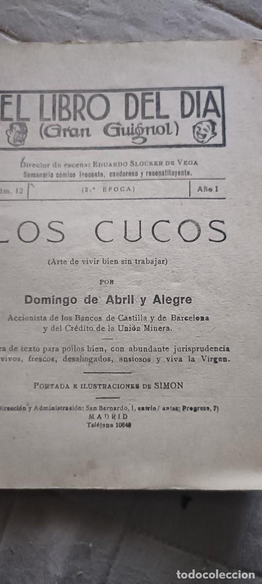 Libros antiguos: Los cucos.El libro del dia - Foto 2
