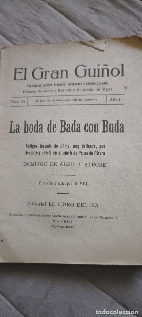 Libros antiguos: La boda de Bada con Buda - Foto 2