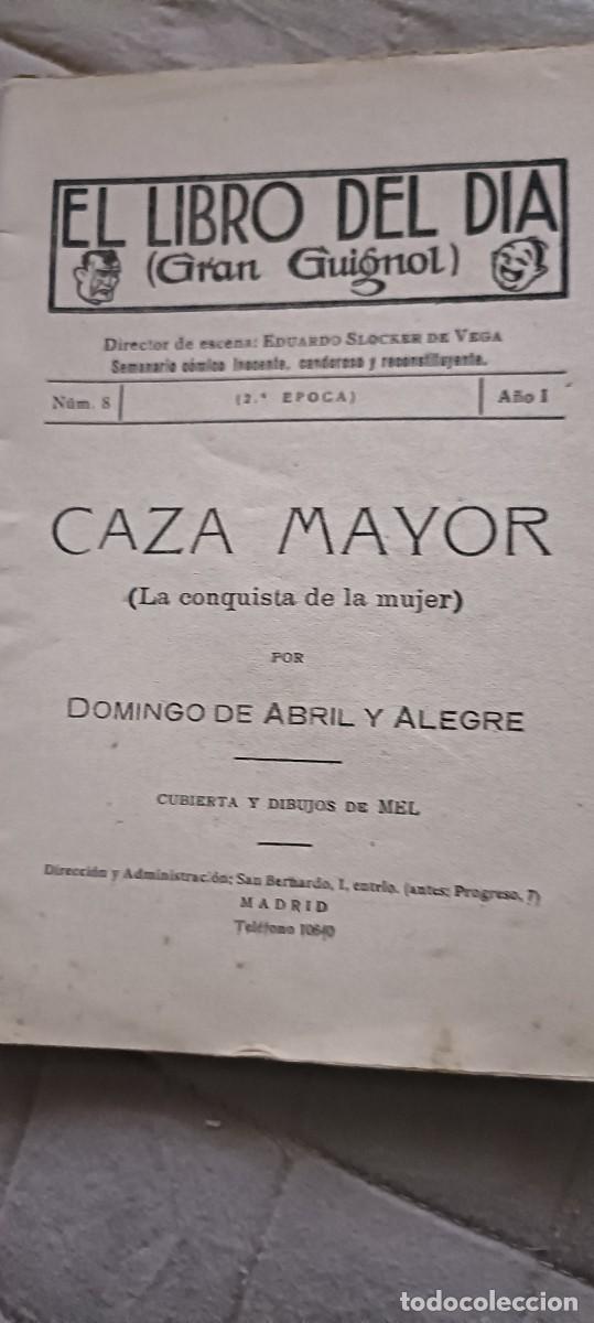 Libros antiguos: Caza Mayor.El libro del dia - Foto 2