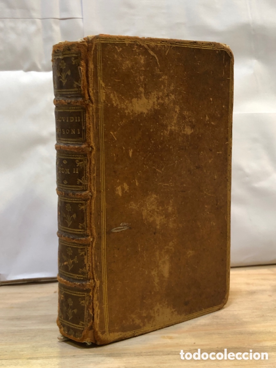 Libros antiguos: [Publio] Ovidio Nas&oacute;n - P. Ovidii Nasonis Opera quae superunt. Tomus secundus.