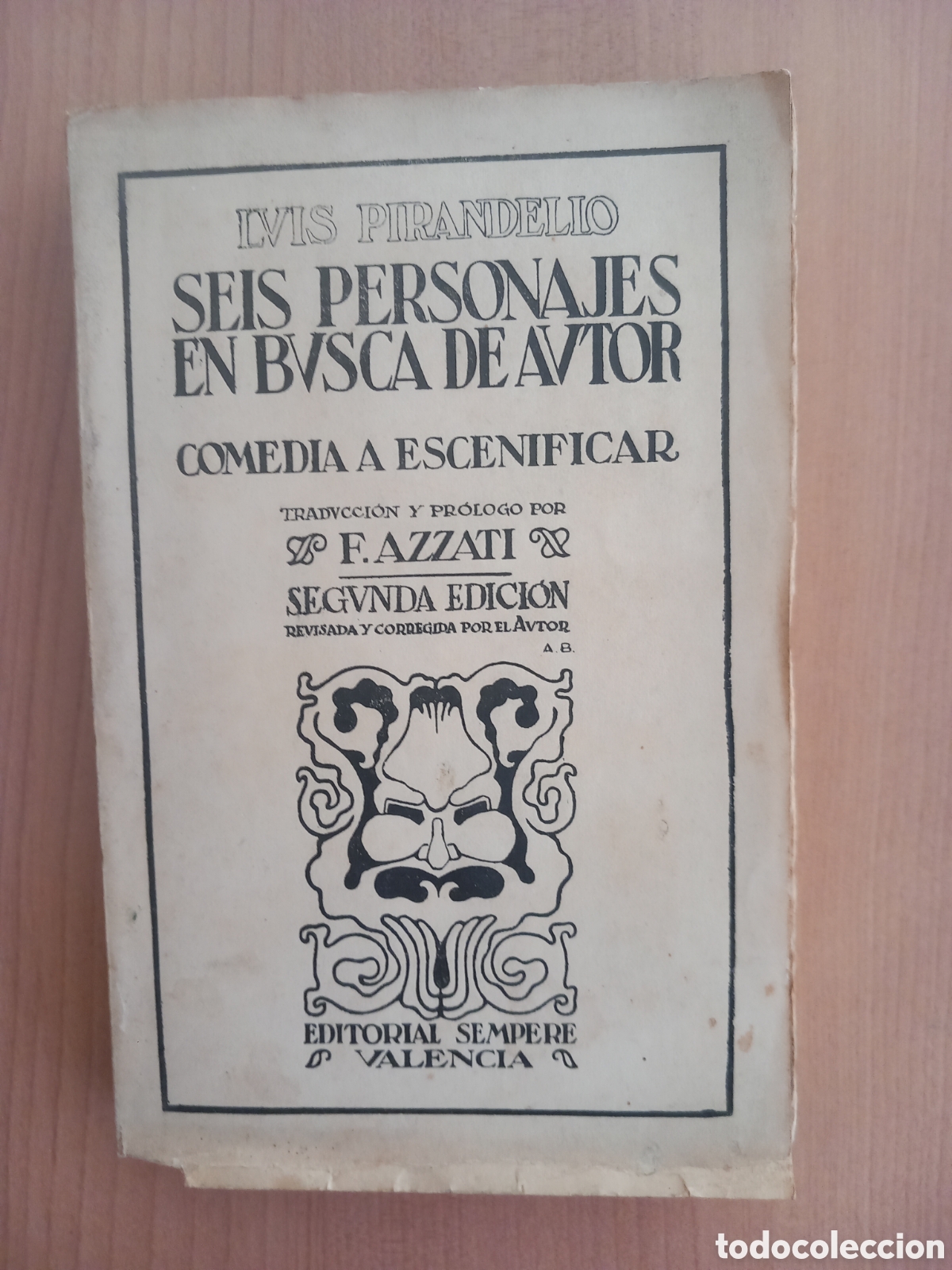 Libros antiguos: Seis personajes en busca de autor
