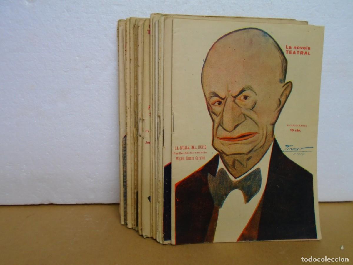 Libros antiguos: LA NOVELA TEATRAL/24 TITULOS 1917 A 1920/VER FOTOS.