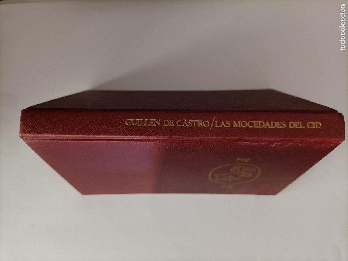 Libros antiguos: LIBRO. TEATRO, LAS MOCEDADES DEL CID. GUILLEN DE CASTRO. ENCUADERNACI&Oacute;N DE LUJO. EST&Aacute; NUEVO.