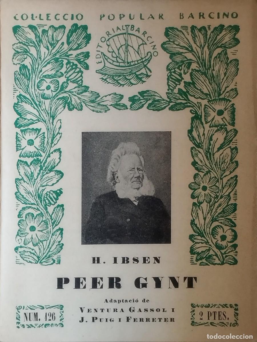 Libros antiguos: Peer Gynt. Henrik Ibsen