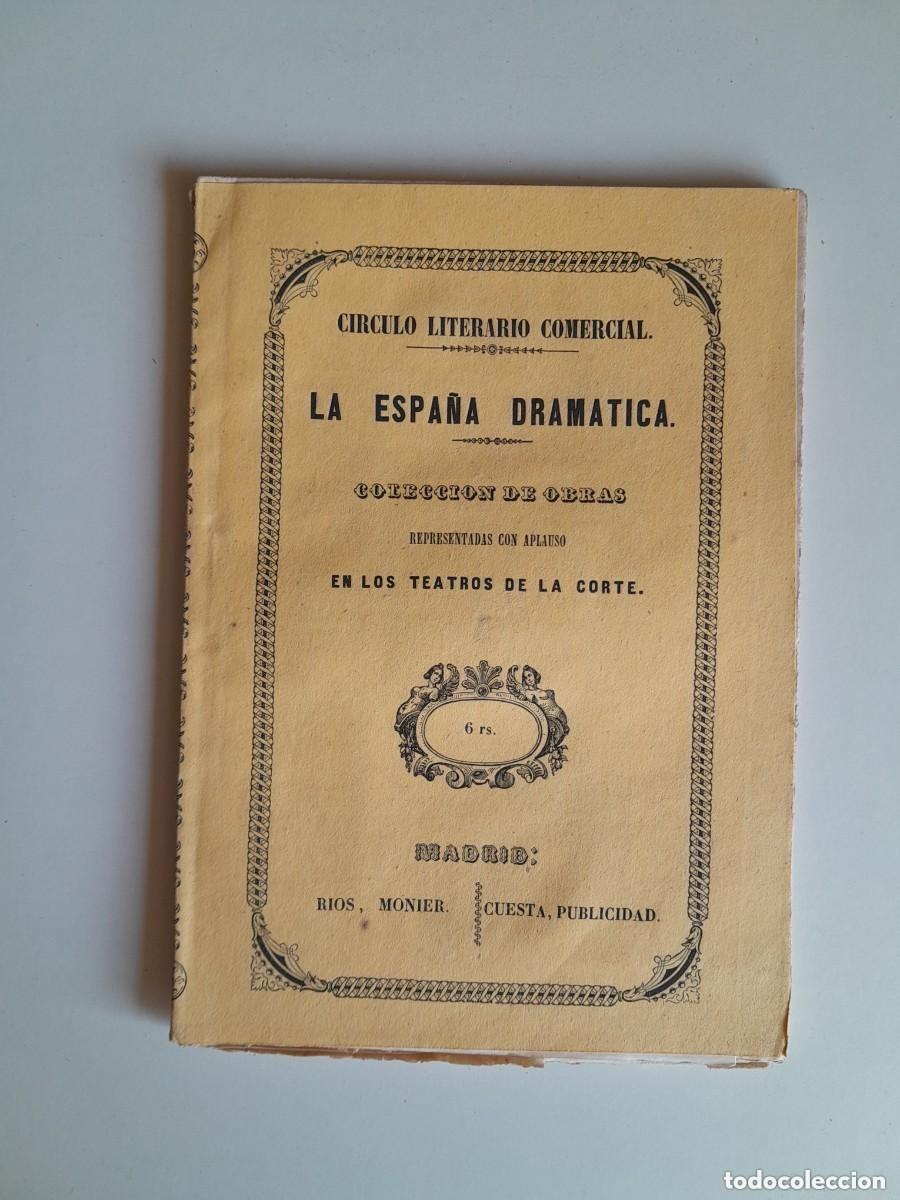 Libros antiguos: TEATRO. LAS CUCAS - EUGENIO RUB&Iacute; Y ANTONIO BARROSO (TIP. A. VICENTE 'LA ESPA&Ntilde;A DRAM&Aacute;TICA', 1848)