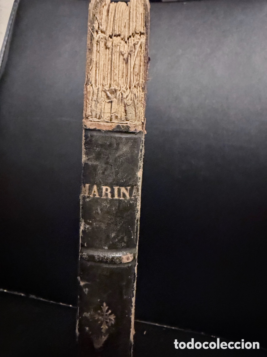 Libros antiguos: MARINA &ndash; Emilio Arrieta &ndash; &Oacute;pera espa&ntilde;ola en 3 actos &ndash; Partitura original c. 1877