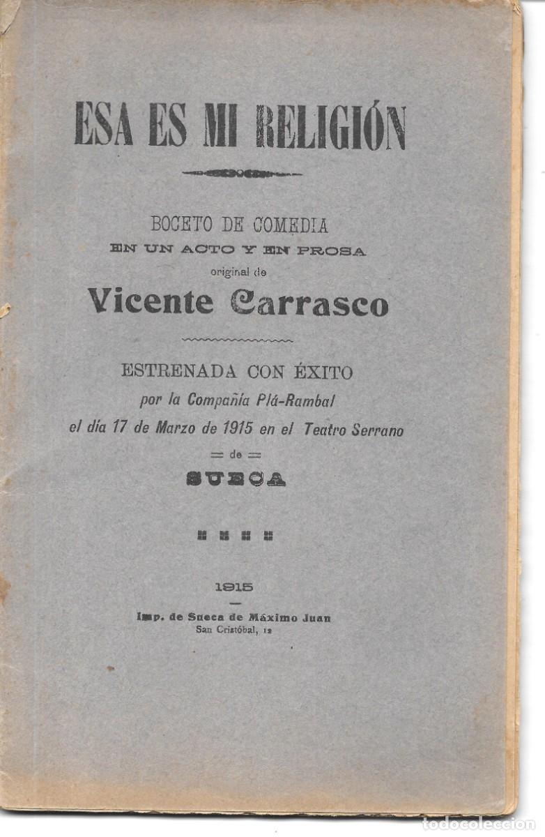 Libros antiguos: Sueca. Imprenta de M&aacute;ximo Juan, 1915 - Foto 1