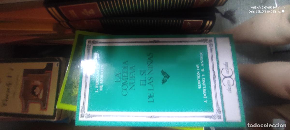 Libros antiguos: Morat&iacute;n. La Comedia Nueva/ El s&iacute; de las ni&ntilde;as. Castalia