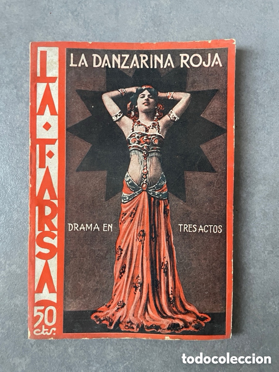 Libros antiguos: La danzarina roja. Charles Henri Hirsch. A&ntilde;o 1930. La Farsa.