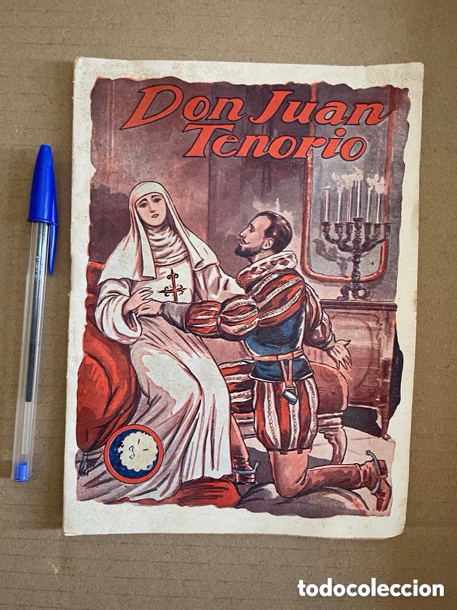 Libros antiguos: Argumento, fragmentos y bellezas de don Juan Tenorio. Zorrilla. A&ntilde;os 20-30.