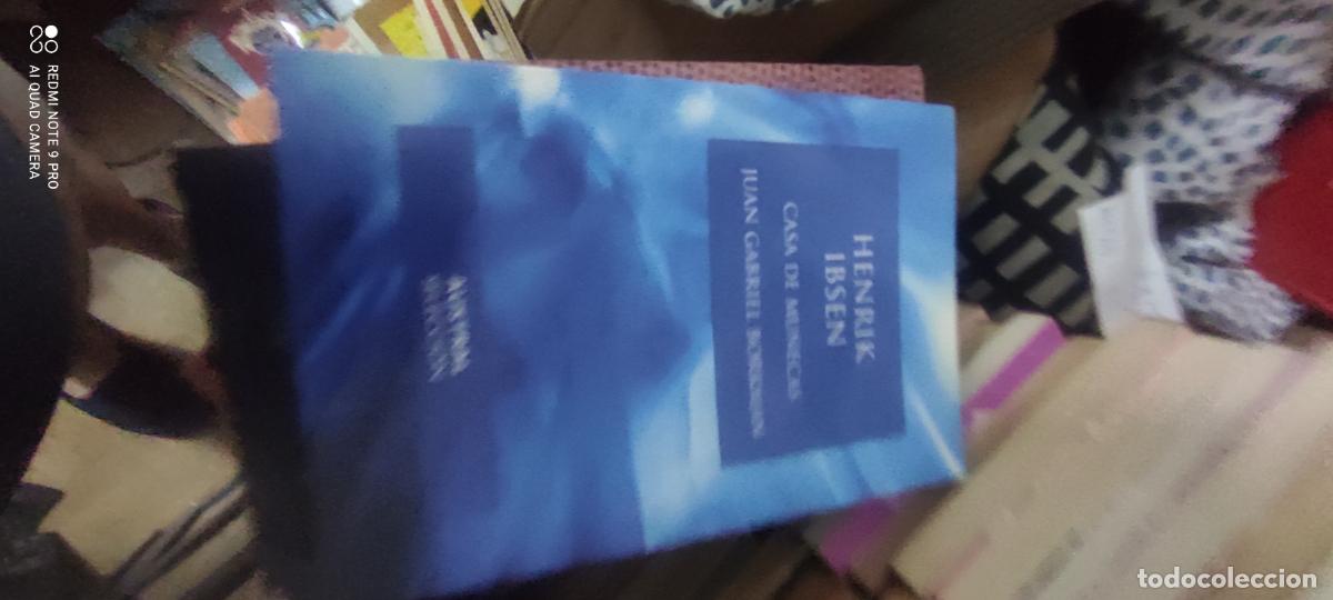 Libros antiguos: CASA DE MU&Ntilde;ECAS / JUAN GABRIEL BORKMAN - IBSEN (AUSTRAL) TEATRO