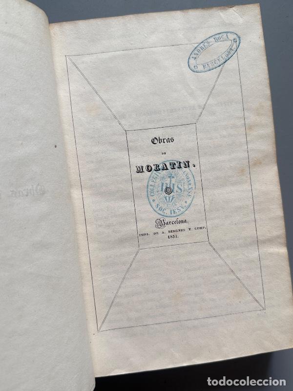 Antiquarische B&uuml;cher: Obras de Morat&iacute;n - Impr. de A. Bergnes y Comp., 1834