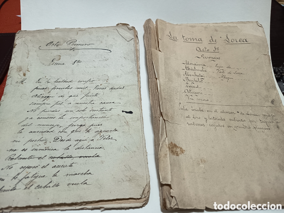 Libros antiguos: La toma de Lorca 1890 Juan L&oacute;pez Barnes original