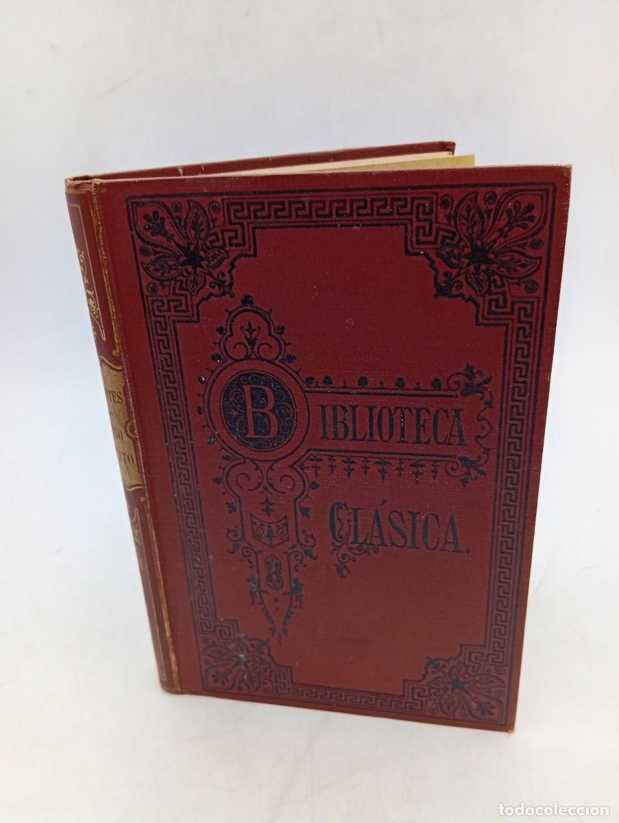 Libros antiguos: TEATRO COMPLETO DE MIGUEL DE CERVANTES SAAVEDRA. TOMO I. 1896. PAGS : 272.