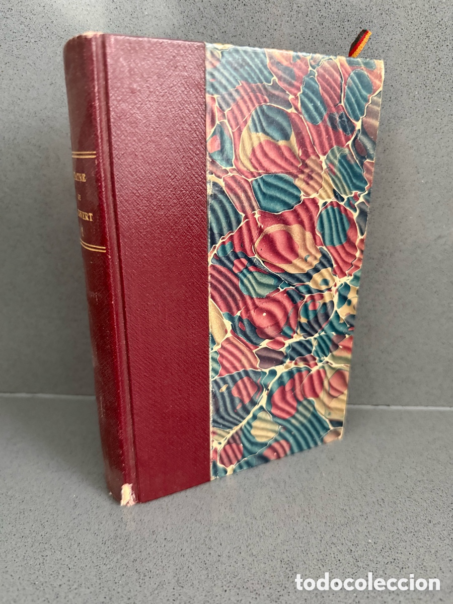 Libros antiguos: a&ntilde;o 1879 - F.A. DUVERT - TEATRO SELECTO (en franc&eacute;s) PARIS - ENCUADERNACION - CHARPENTIER