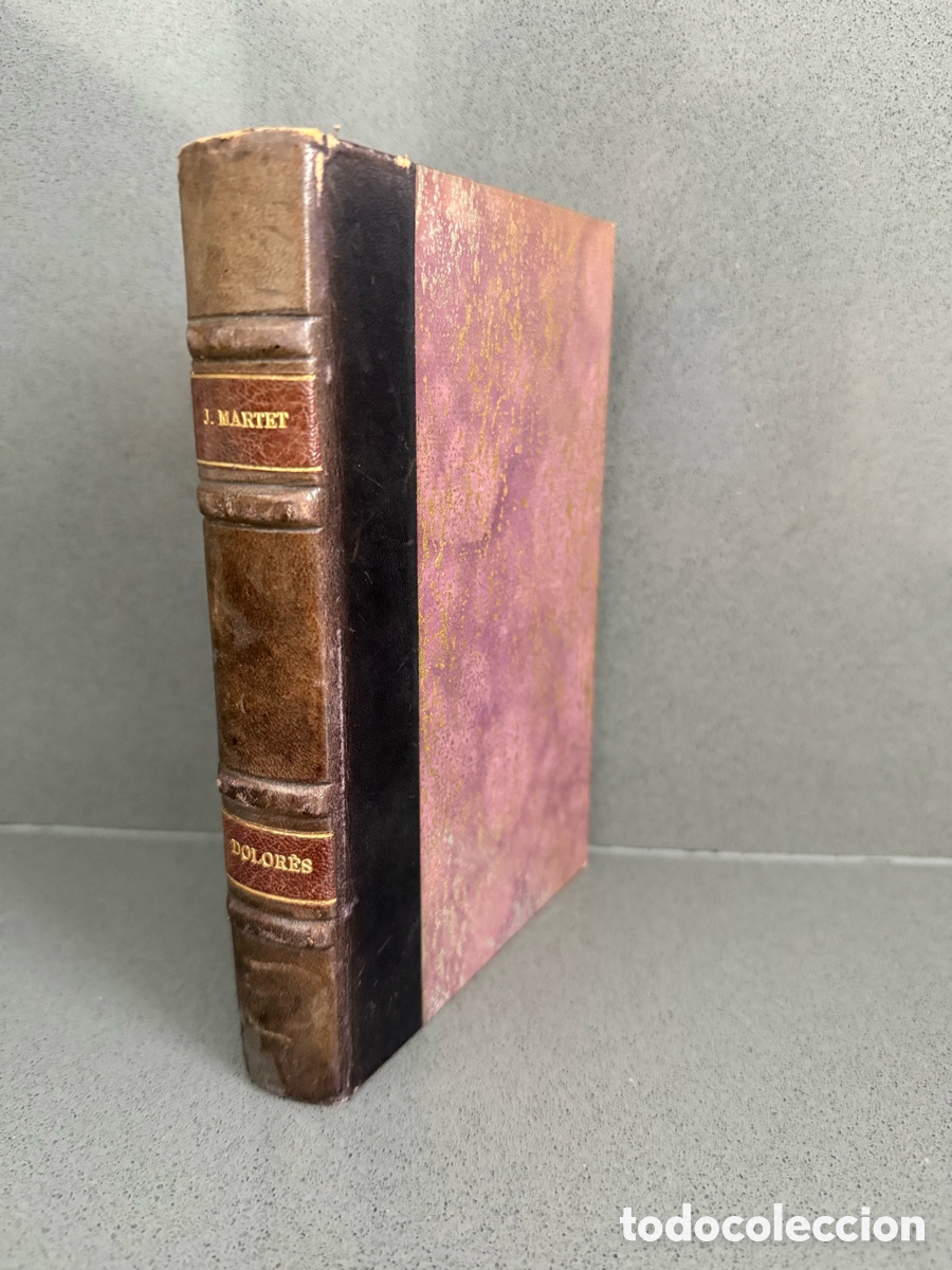 Libros antiguos: a&ntilde;o 1929 - DOLORES JEAN MARTET - ED. ALBIN MICHEL (en franc&eacute;s)
