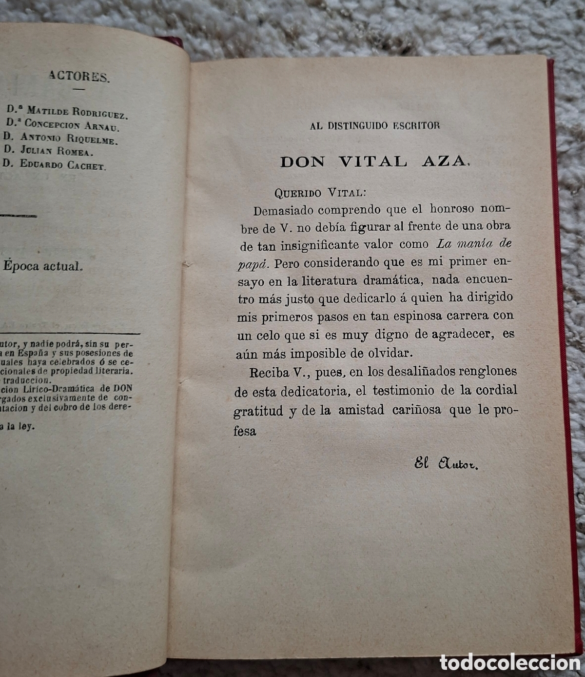 Libros antiguos: COMPILACI&Oacute;N FACTICIO 1&ordf;s EDICIONES (1881-91). Antolog&iacute;a Teatro y G&eacute;nero Chico - Juan P&eacute;rez Z&uacute;&ntilde;iga: 6