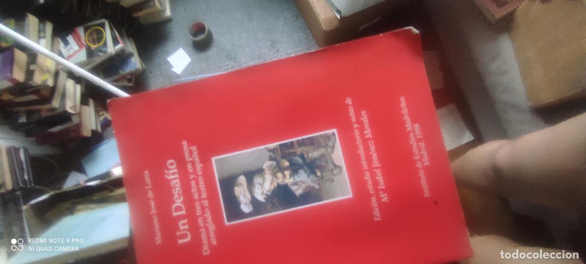 Libros antiguos: UN DESAF&Iacute;O. DRAMA EN TRES ACTOS. (MARIANO JOS&Eacute; DE LARRA) 1998