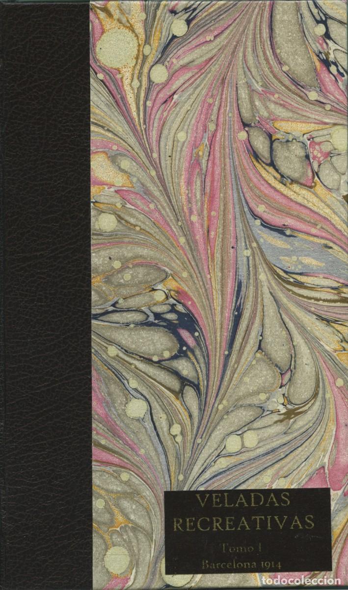 Libros antiguos: VELADAS RECREATIVAS. Tomo I. Ed. Escuela Profesional Tipogr&aacute;fica Salesiana. Barcelona. 1914. Pp. 224