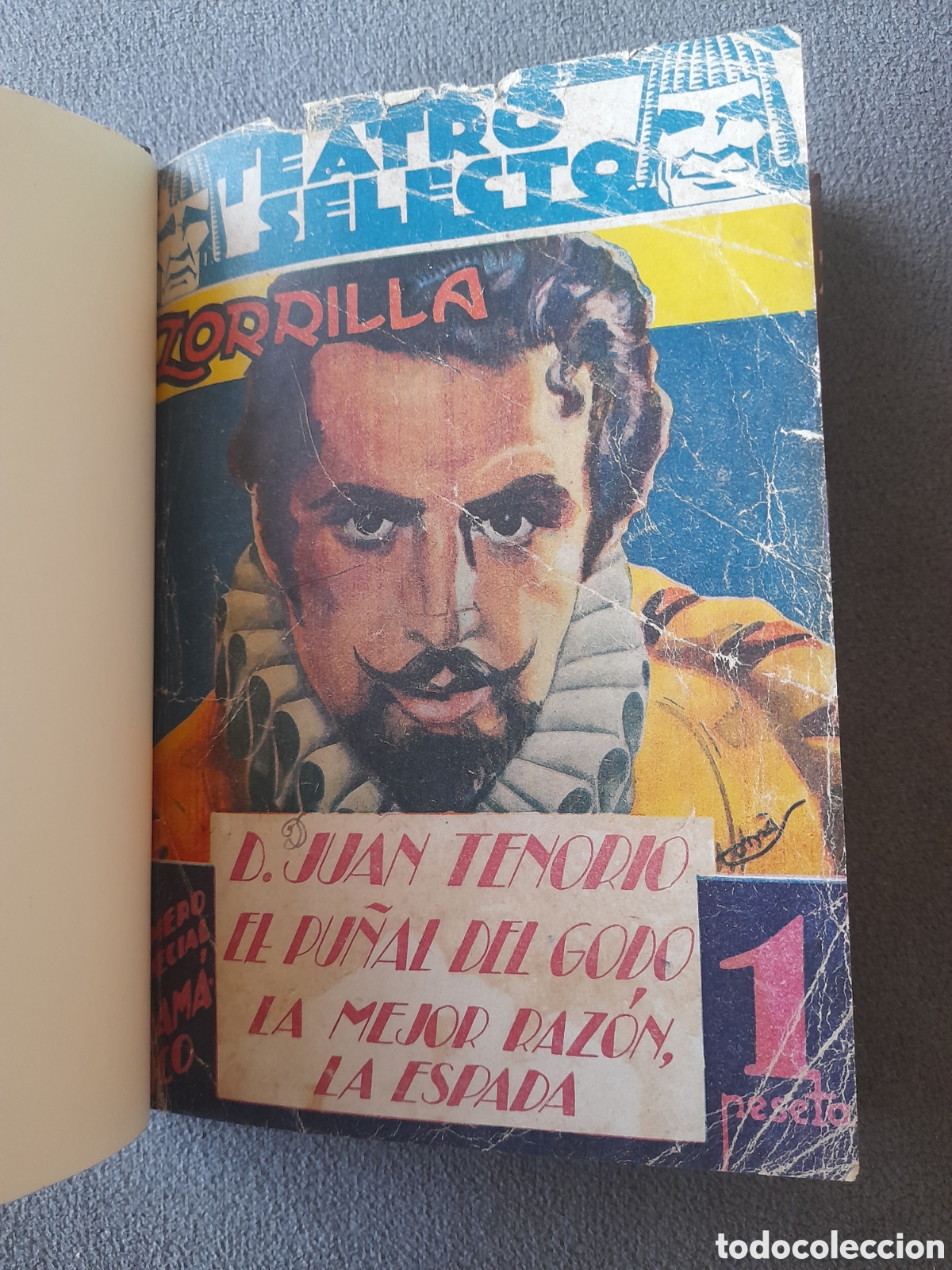 Libros antiguos: Libro antiguo Don Juan Tenorio de Zorrilla Teatro Selecto