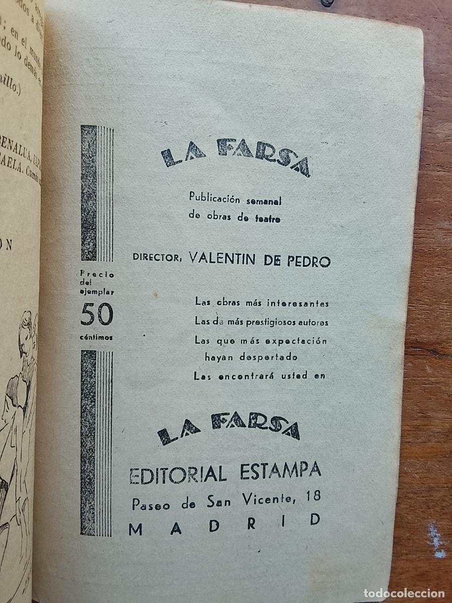 Libros antiguos: Que trabaje Rita. La farsa - Foto 7