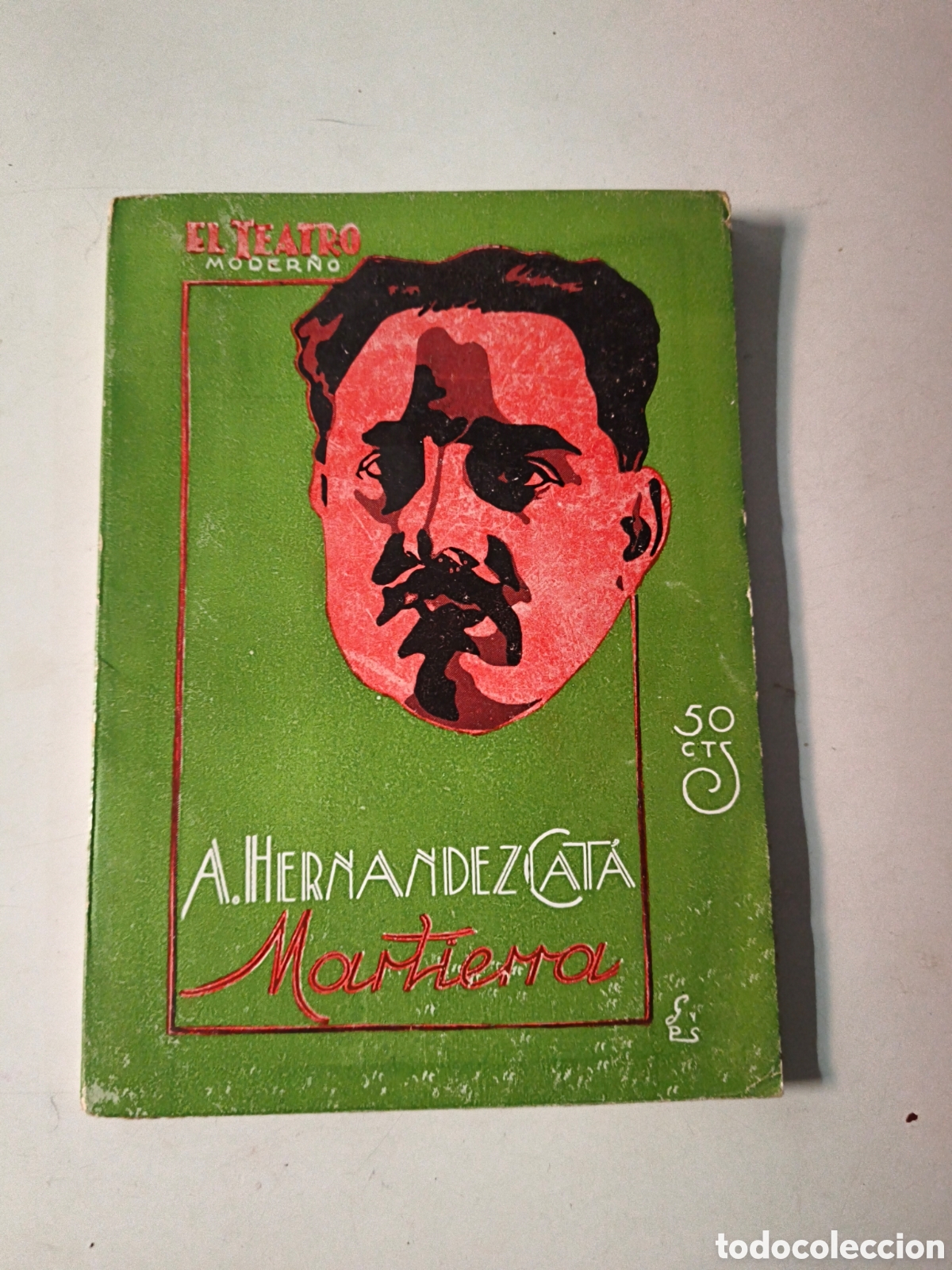 Libros antiguos: Martierra. A. Hernadez Cata
