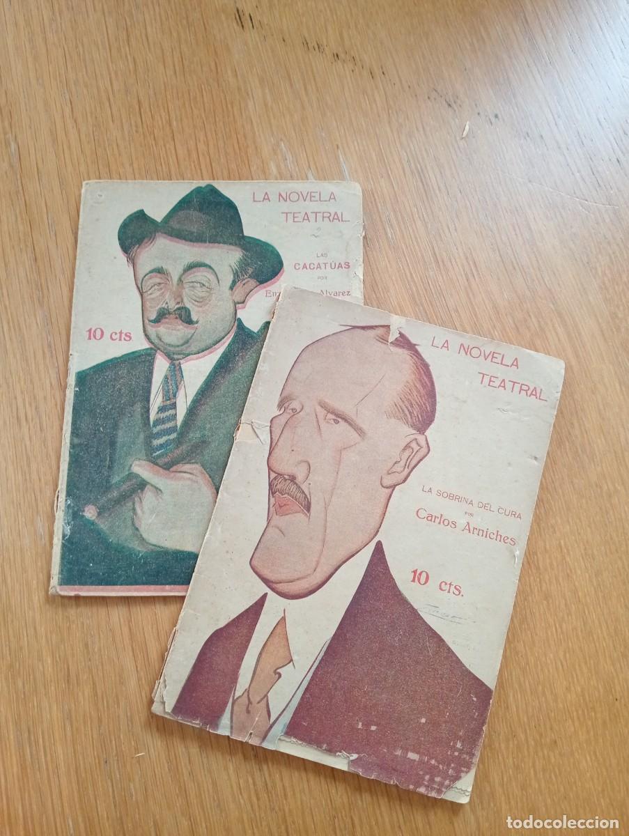 Libros antiguos: A&Ntilde;OS 1916 &ndash; 17. LOTE CON 2 N&Uacute;MEROS DE LA NOVELA TEATRAL. GRAPA.