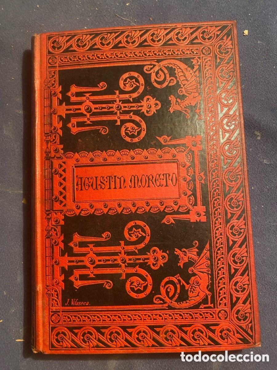 Libros antiguos: AGUSTIN MORETO Y CABA&Ntilde;A: - COMEDIAS ESCOGIDAS - (1888)