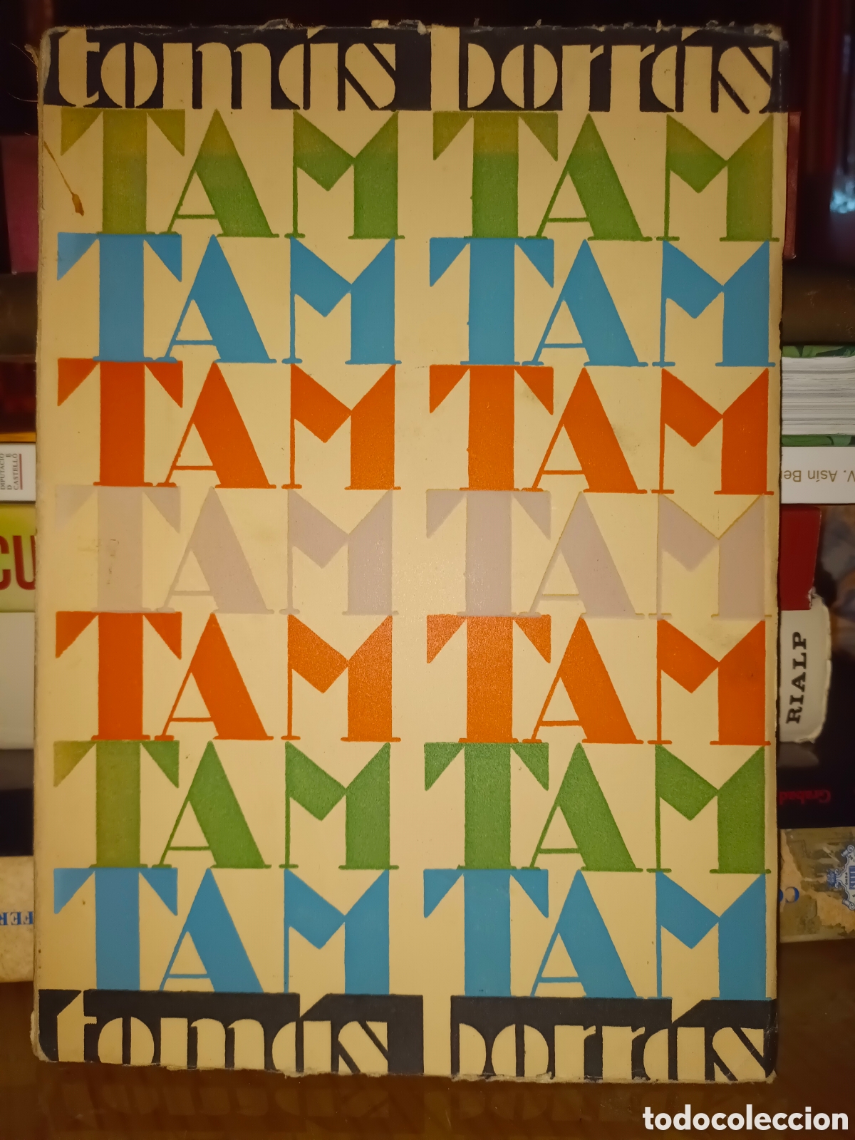 Libros antiguos: Tam Tam de Tom&aacute;s Borr&aacute;s