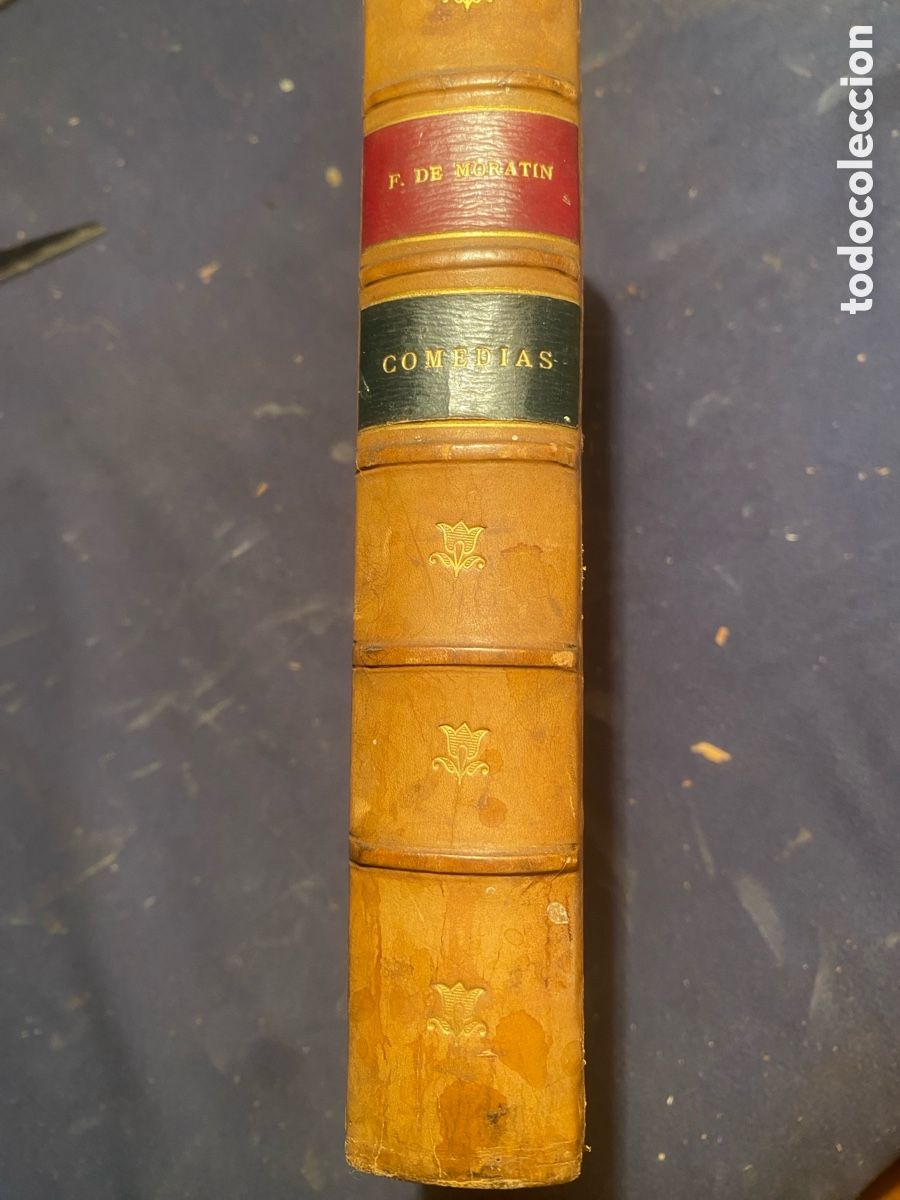 Libros antiguos: NICOLAS Y LEANDRO FERNADEZ DE MORATIN: - OBRAS - (B. DE AUTORES ESPA&Ntilde;OLES , 1918)