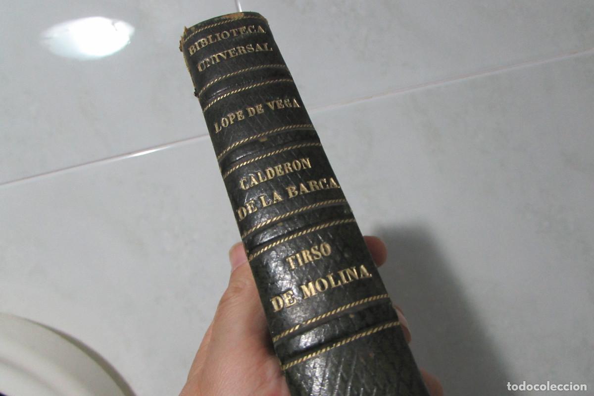 Libros antiguos: Libro 1876. Calder&oacute;n De La Barca, Tirso Y Lope. Tomo XXV Biblioteca Universal. Original BUEN ESTADO