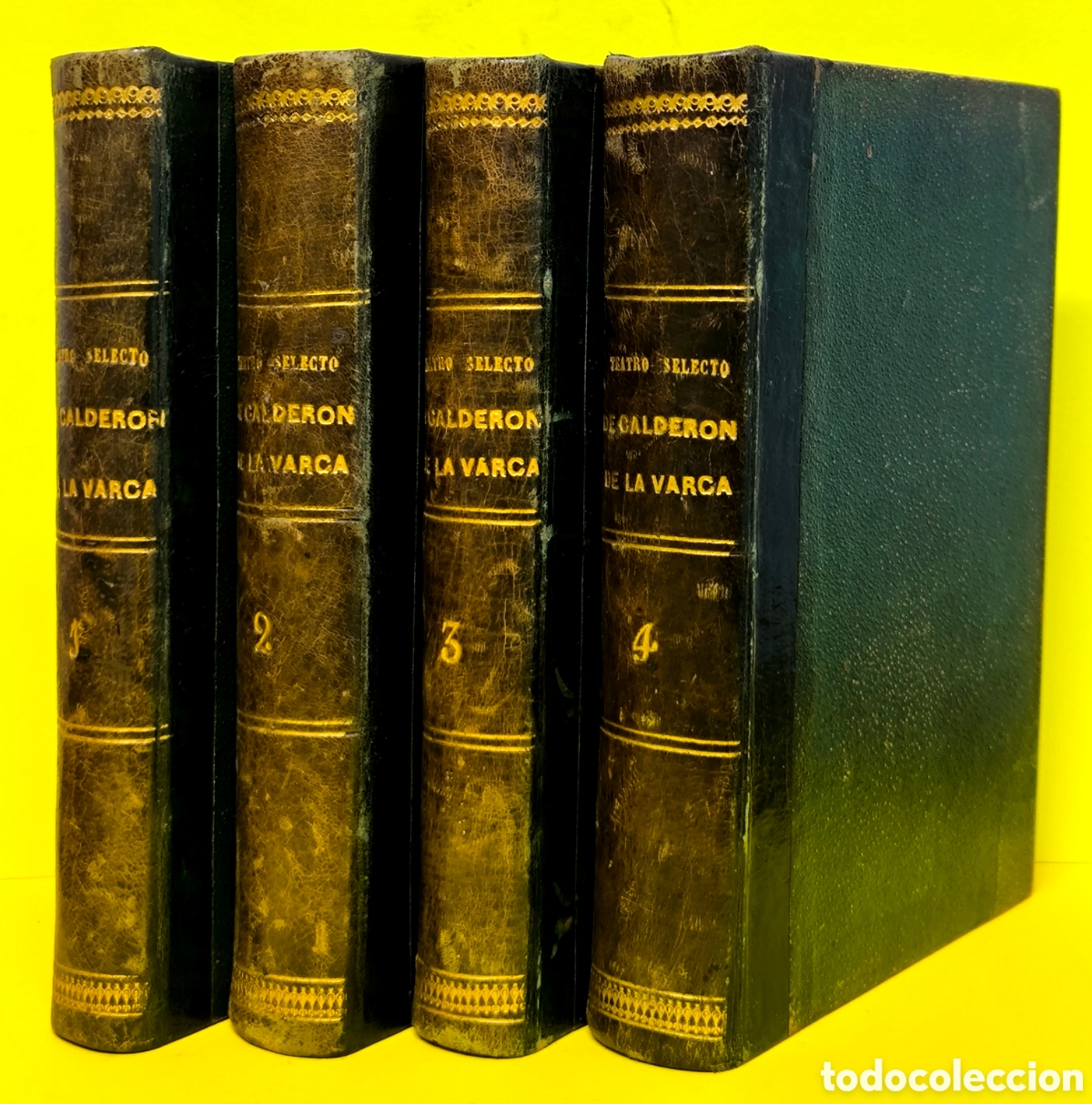 Libros antiguos: 4 LIBROS CALDER&Oacute;N DE LA BARCA 1887 - Foto 1