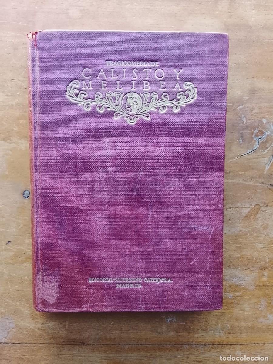 Libros antiguos: La tragicomedia de Calisto y Melibea 1876