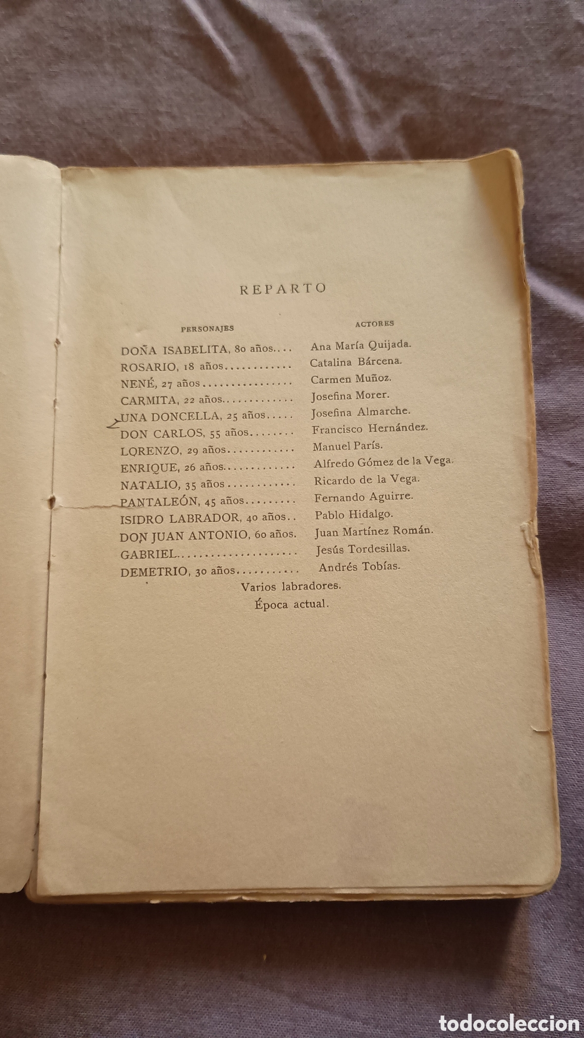 Libros antiguos: &rdquo;Esperanza nuestra&rdquo; de Gregorio Mart&iacute;nez Sierra - Foto 4