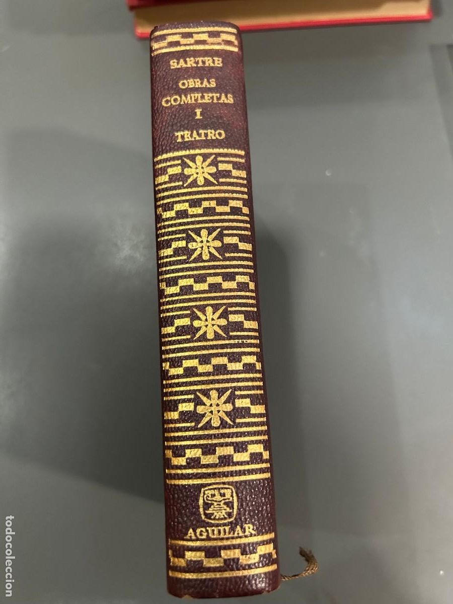 Libros antiguos: SARTRE. OBRAS COMPLETAS. TEATRO. AGUILAR.