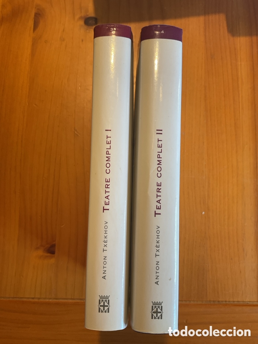 Libros antiguos: ANTON TX&Eacute;KHOV &ndash; TEATRE COMPLET &ndash; 2 VOLUMS &ndash; INSTITUT DEL TEATRE &ndash; DIPUTACI&Oacute; DE BARCELONA