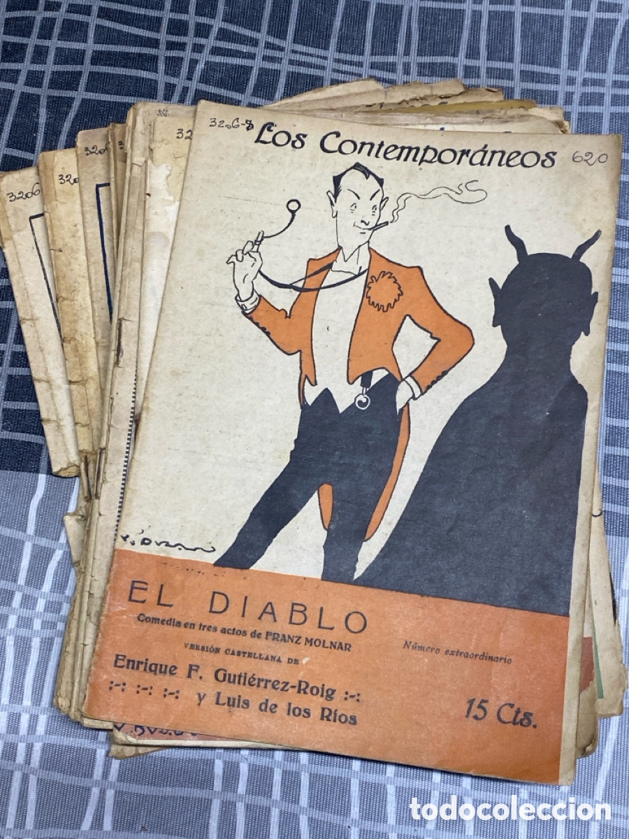 Libros antiguos: Publicaci&oacute;n LOS CONTEMPOR&Aacute;NEOS Teatro y Literatura popular Espa&ntilde;ola Siglo XX N&uacute;meros extraordinario