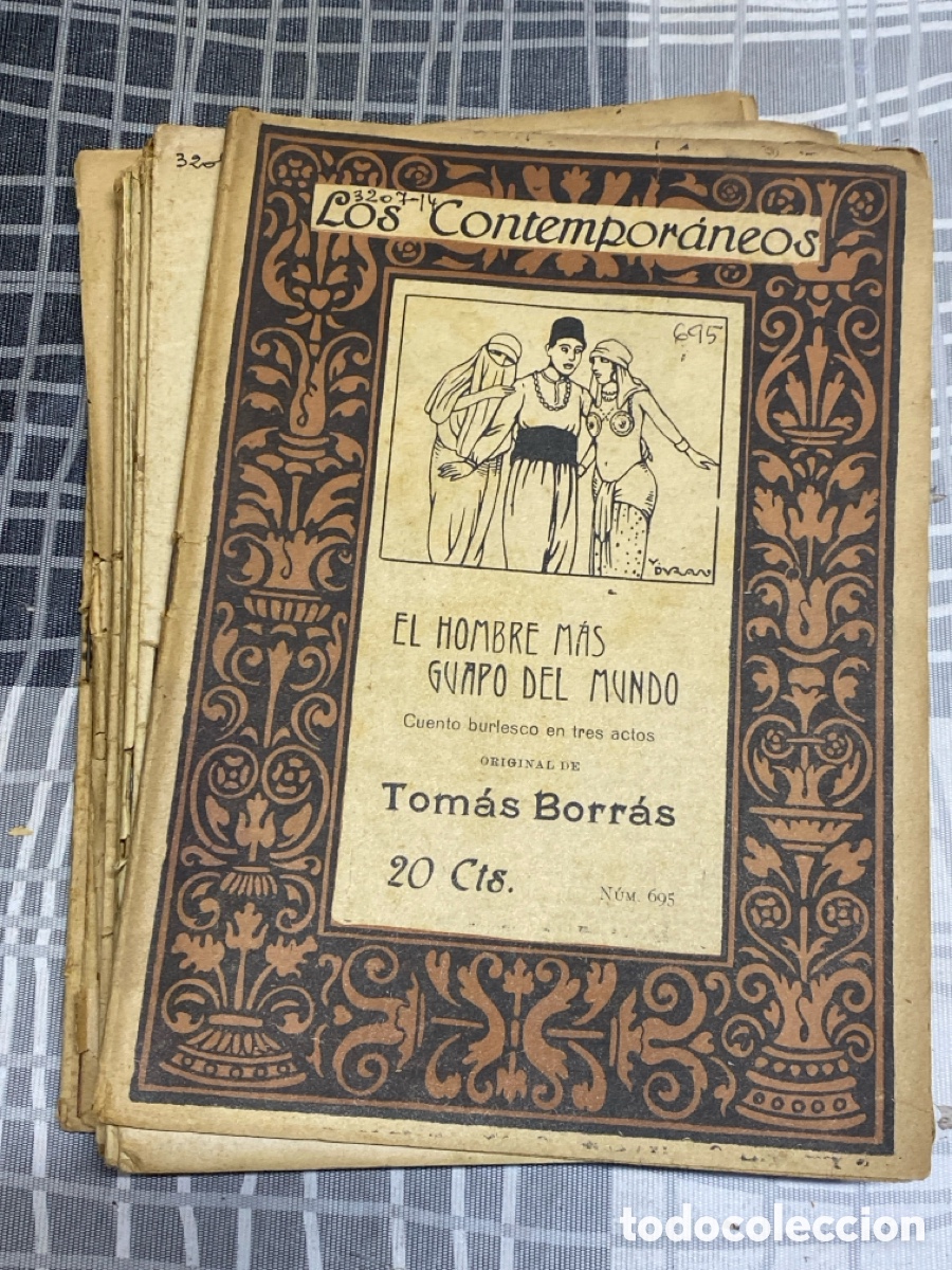 Libros antiguos: Publicaci&oacute;n LOS CONTEMPOR&Aacute;NEOS Teatro y Literatura popular Espa&ntilde;ola principios Siglo XX