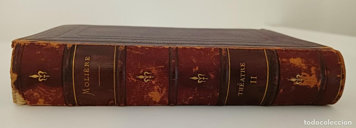 Libros antiguos: Oeuvres de Moli&egrave;re. Tomo 2. 1877 - Foto 2