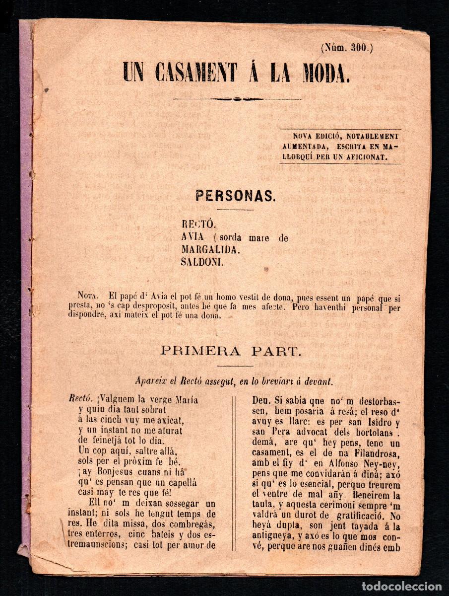 Libros antiguos: Un casament &aacute; la moda. - Foto 1