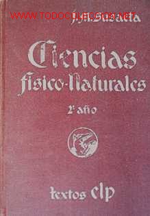 Antiquarische B&uuml;cher: CIENCIAS FISICO-NATURALES - A&Ntilde;O 1934 - LIBRO ESCOLAR